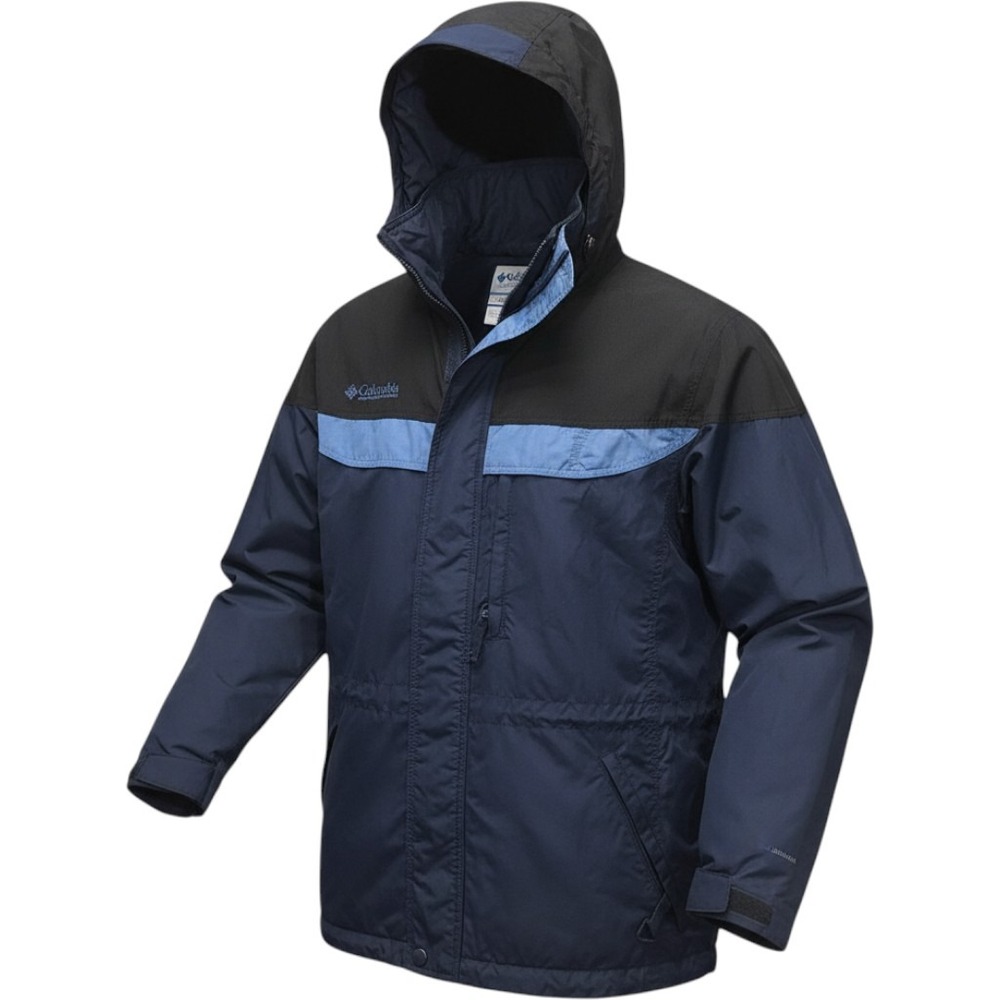 Vintage Columbia Sportswear Jacket‎ Womens Medium Colorblock Blue Outdoor 90s